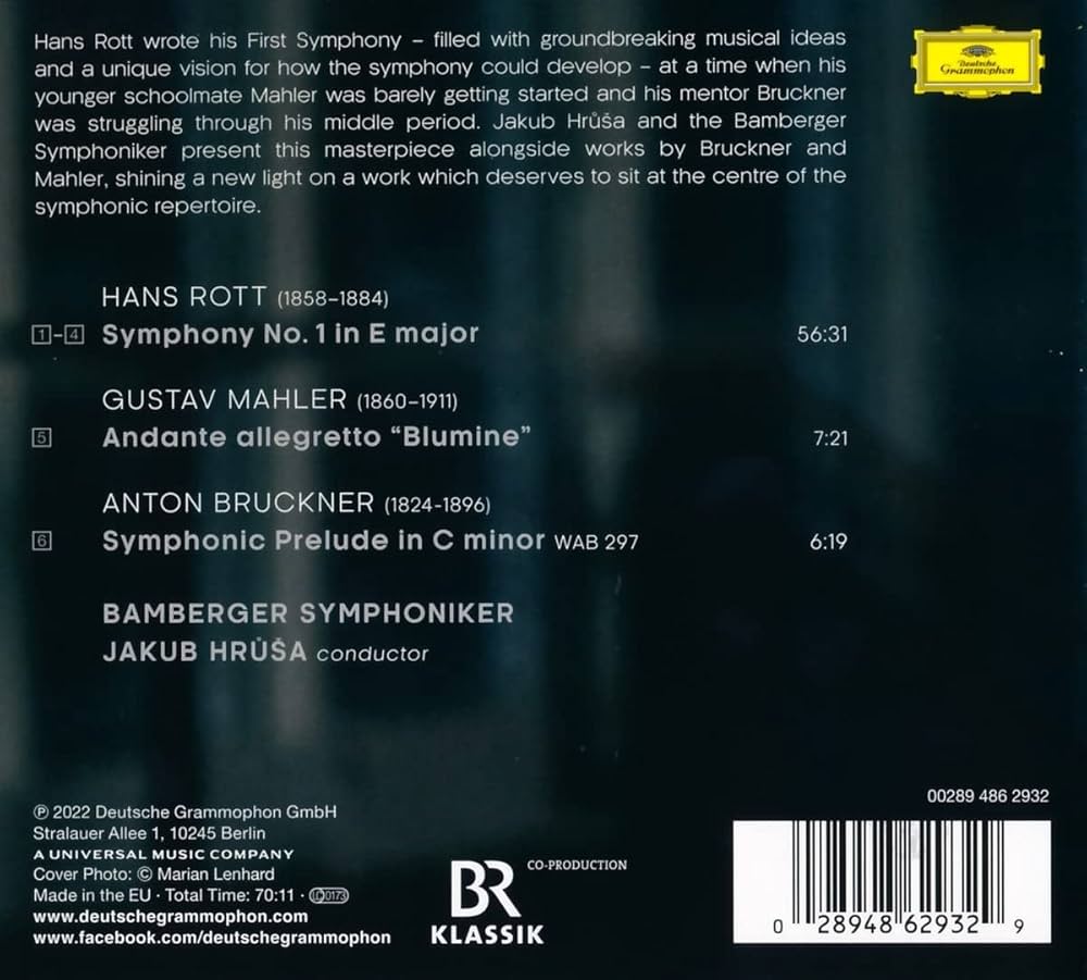 Amazon.co.jp: Hans Rott: Symphony No. 1 / Mahler: Blumine